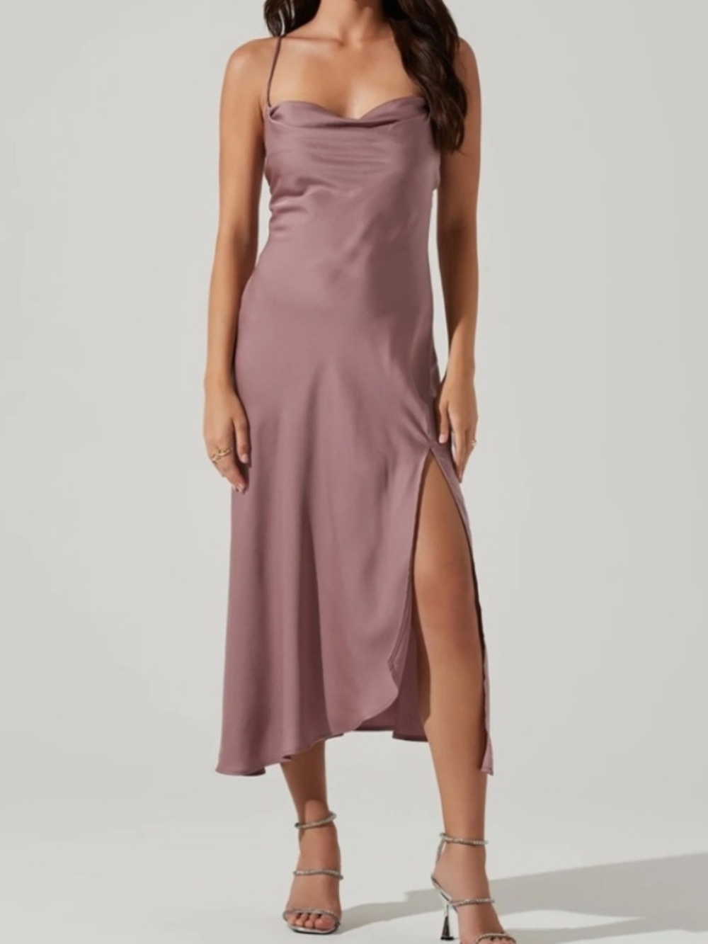 ASTR GAIA SLIP DRESS